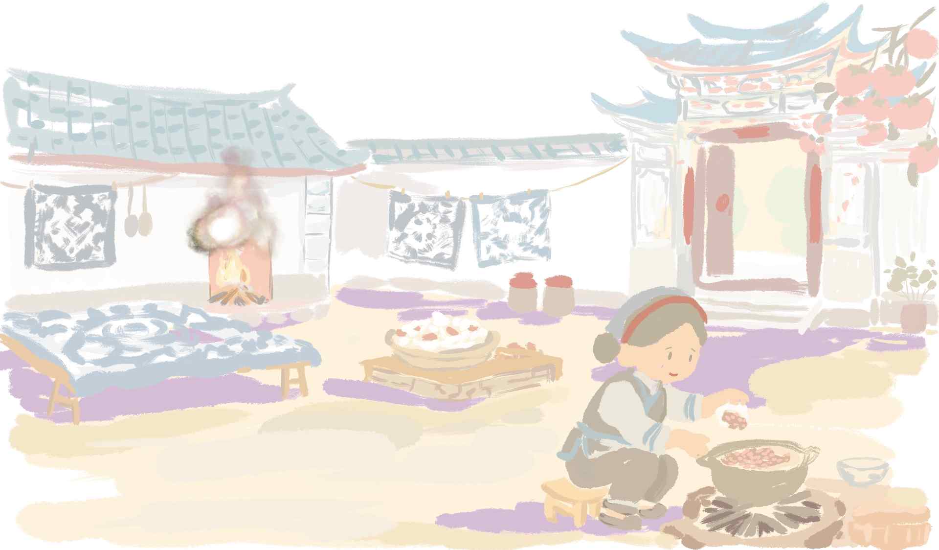 冬至民俗：白族豆沙糯米饭的温暖传承 - 耀途希冀旅游网