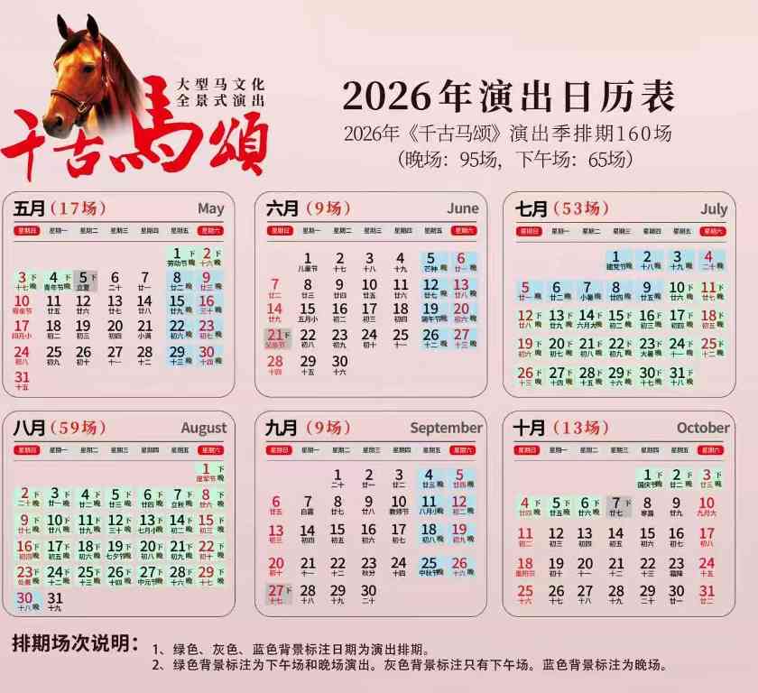《千古马颂》2026演出季启动 青城启幕160场马舞剧(图2)
