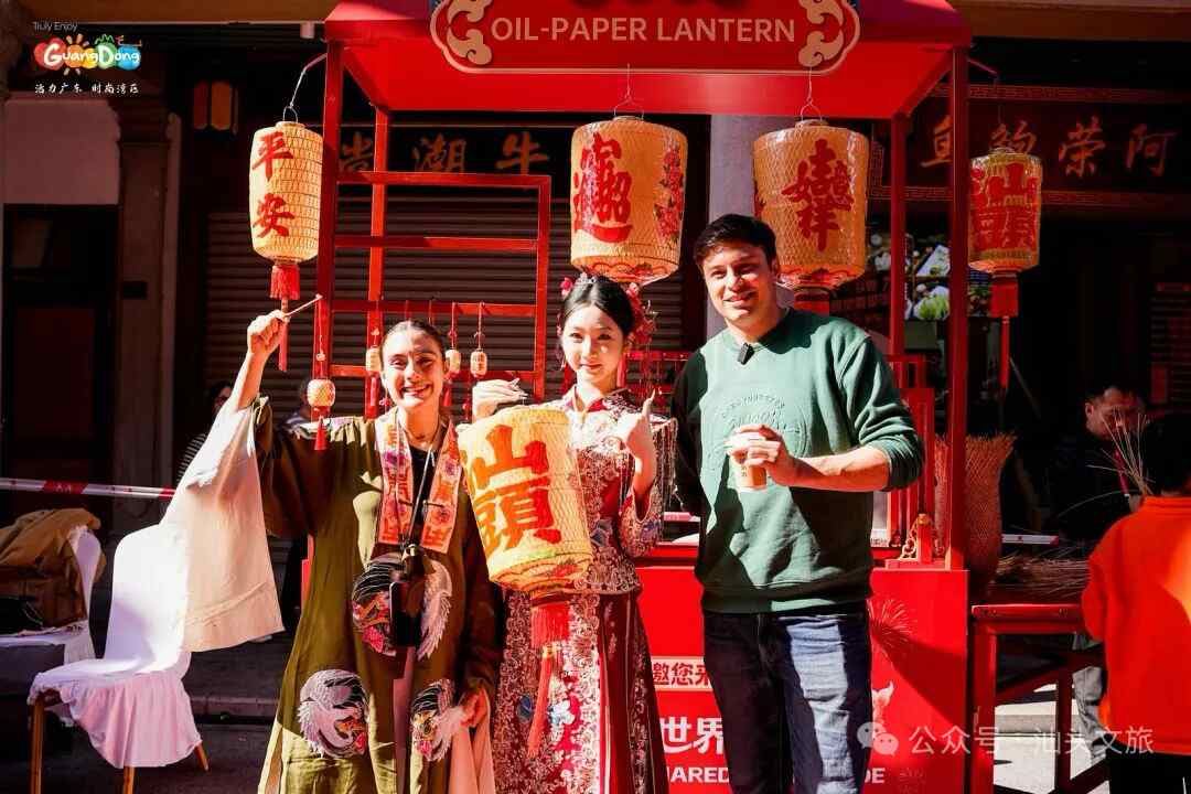 广东年味全球共享 外籍达人沉浸式体验新春文化(图2) 广东年味全球共享 外籍达人沉浸式体验新春文化(图2)