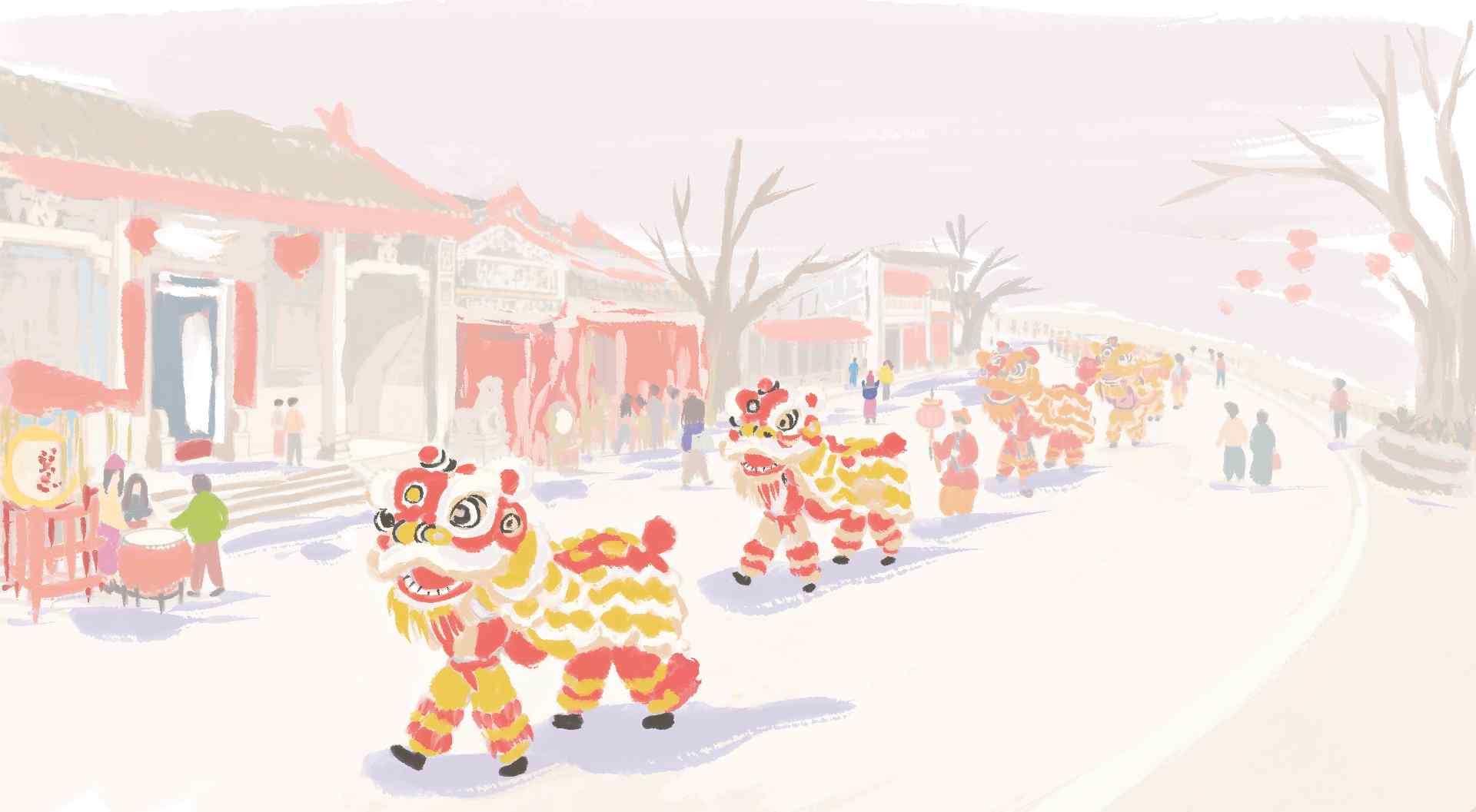 广东醒狮舞闹新春：年俗文化与采青仪式全解析 - 耀途希冀旅游网