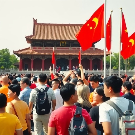 暑期红色旅游热度攀升 近距离体验成新趋势(图1) 暑期红色旅游热度攀升 近距离体验成新趋势(图1)
