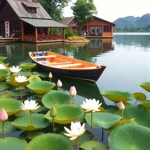 阳澄湖莲花岛四季风情与湖鲜美食探秘 - 耀途希冀旅游网