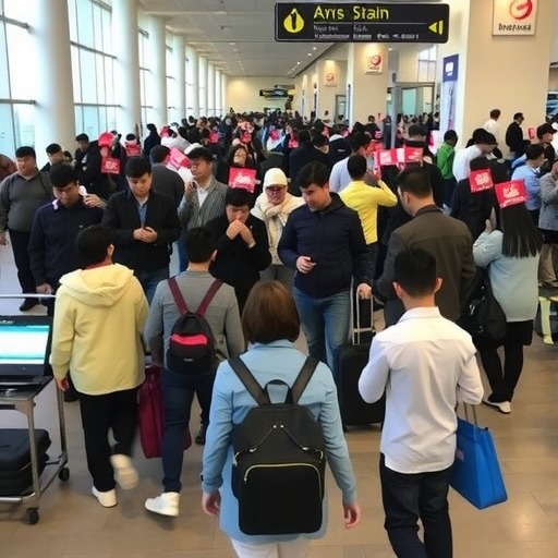 清明节假期全国口岸日均出入境人员将达210万(图1) 清明节假期全国口岸日均出入境人员将达210万(图1)