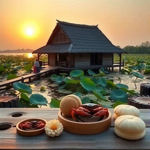 阳澄湖莲花岛一日游 莲花岛农家乐享美食(图4)