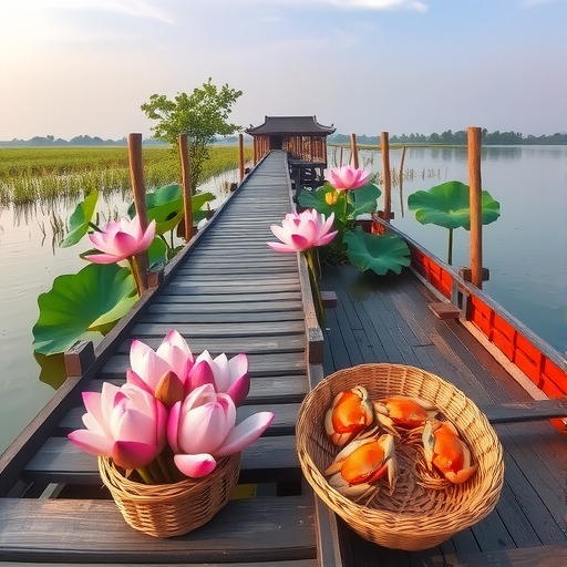 苏州阳澄湖大闸蟹 阳澄湖莲花岛旅游攻略(图5) 苏州阳澄湖大闸蟹 阳澄湖莲花岛旅游攻略(图5)