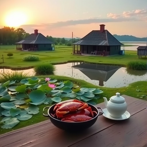 阳澄湖蟹乡巴城品蟹推荐 莲花岛农家乐美食探秘(图4) 阳澄湖蟹乡巴城品蟹推荐 莲花岛农家乐美食探秘(图4)