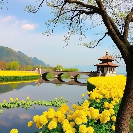 苏州阳澄湖油菜花观赏地图 最佳拍摄点推荐(图5) 苏州阳澄湖油菜花观赏地图 最佳拍摄点推荐(图5)
