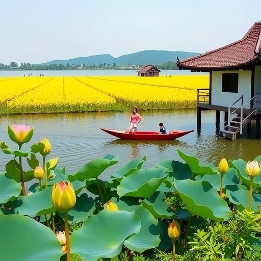 阳澄湖莲花岛油菜花海美景 一日游攻略推荐(图5) 阳澄湖莲花岛油菜花海美景 一日游攻略推荐(图5)