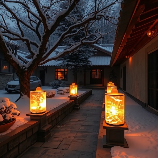 太行山冬日奇景：冰瀑与冰灯交织的诗意雪乡 - 耀途希冀旅游网