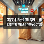 国庆中秋长假临近,假期旅游市场迎来预订高峰(图1) 国庆旅游预订爆火 红色秋色月色成热门主题(图1)