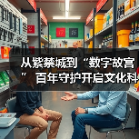 从紫禁城到“数字故宫” 百年守护开启文化科技新纪元(图4) 故宫百年保护传承与数字化创新融合发展(图4)