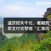 退款损失千元,暑期跨境支付需警惕“汇率坑”(图2) 退款损失千元,暑期跨境支付需警惕“汇率坑”(图2)