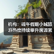 机构:端午假期小城旅游热度持续攀升房源紧俏(图2) 端午小城旅游热度攀升 RevPARTOP5区域引领市场(图2)