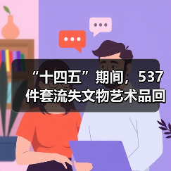 “十四五”期间,537件套流失文物艺术品回归祖国(图2) 十四五流失文物追索返还成果显著 文物回归增强文化自信(图2)