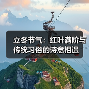 立冬节气:红叶满阶与传统习俗的诗意相遇(图2) 立冬节气:红叶满阶与传统习俗的诗意相遇(图2)