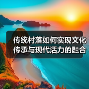 传统村落如何实现文化传承与现代活力的融合(图3) 传统村落保护如何实现活态传承与现代发展?(图3)