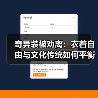 奇异装被劝离:衣着自由与文化传统如何平衡?(图4) 奇异装被劝离:衣着自由与文化传统如何平衡?(图4)