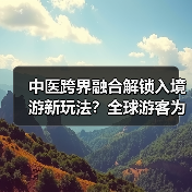 中医跨界融合解锁入境游新玩法？全球游客为何爱上中医药体验？ - 耀途希冀旅游网
