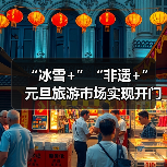 “冰雪+”“非遗+” 元旦旅游市场实现开门红(图3)