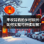 丰收背后的乡村振兴：如何实现可持续发展？(图4)