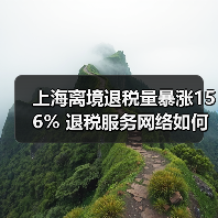 上海离境退税激增156% 服务网络如何升级？(图2)