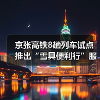 高铁滑雪怎么玩？京张高铁试点雪具便利行服务(图2)