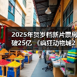 2025年贺岁档新片票房破25亿 《疯狂动物城2》《得闲谨制》列前两位(图3)