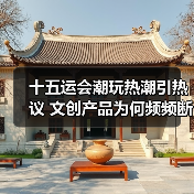 十五运会潮玩热潮引热议 文创产品为何频频断货?(图4) 十五运会潮玩热潮引热议 文创产品为何频频断货?(图4)