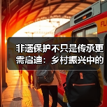 非遗保护不只是传承更需启迪：乡村振兴中的文化传承新路径 - 耀途希冀旅游网