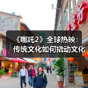 《哪吒2》全球热映:传统文化如何撬动文化出海新机遇(图2) 中国动画电影如何通过传统文化IP走向全球化?(图2)