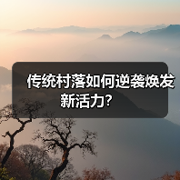 传统村落如何逆袭焕发新活力?(图2) 传统村落如何逆袭焕发新活力?(图2)