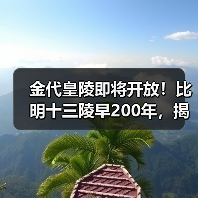 金代皇陵即将开放！比明十三陵早200年，揭开千年皇家秘史 - 耀途希冀旅游网