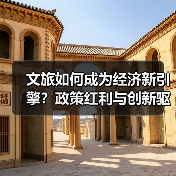 文旅如何成为经济新引擎？政策红利与创新驱动增长 - 耀途希冀旅游网