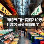 清明节口岸客流210万！高效通关指南来了 - 耀途希冀旅游网