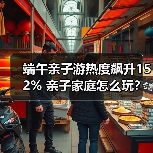 端午亲子游热度飙升152% 亲子家庭怎么玩?(图2) 亲子游热度暴涨!端午假期周边游趋势揭秘(图2)