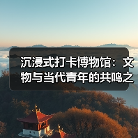 沉浸式打卡博物馆:文物与当代青年的共鸣之旅(图4) 年轻人穿汉服打卡博物馆 传统文化如何“活”起来?(图4)