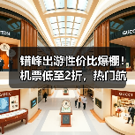 错峰出游性价比爆棚!机票低至2折,热门航线怎么选?(图3) 错峰出游性价比爆棚!机票低至2折,热门航线怎么选?(图3)