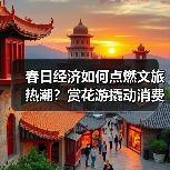 春日经济如何点燃文旅热潮?赏花游撬动消费新场景(图3) 春日经济如何点燃文旅热潮?赏花游撬动消费新场景(图3)
