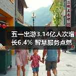 五一出游3.14亿人次增长6.4% 智慧服务点燃文旅新消费 - 耀途希冀旅游网