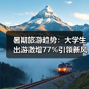 暑期旅游趋势:大学生出游激增77%引领新风尚(图3) 暑期旅游趋势:大学生出游激增77%引领新风尚(图3)