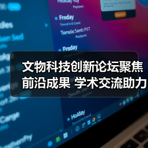 文物科技创新论坛聚焦前沿成果 学术交流助力行业创新(图2) 文物科技创新论坛聚焦前沿成果 学术交流助力行业创新(图2)