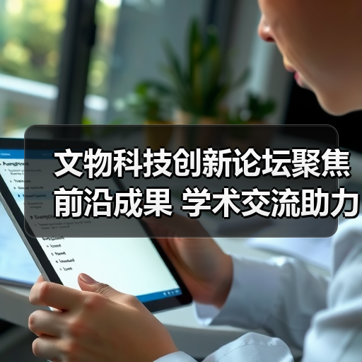 文物科技创新论坛聚焦前沿成果 学术交流助力行业创新(图3) 文物科技创新论坛聚焦前沿成果 学术交流助力行业创新(图3)