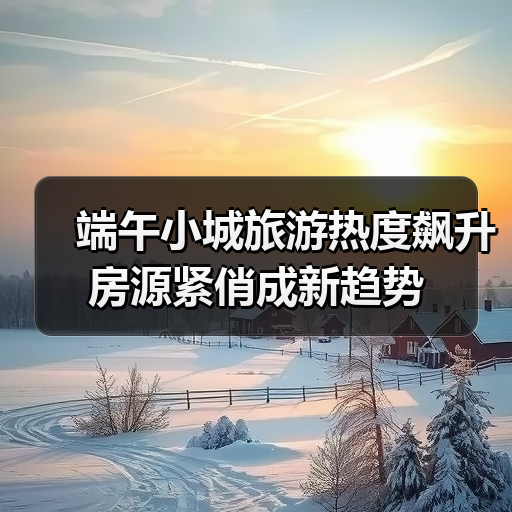端午小城旅游热度飙升 房源紧俏成新趋势 - 耀途希冀旅游网