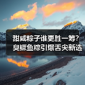 甜咸粽子谁更胜一筹？臭鳜鱼粽引爆舌尖新选择 - 耀途希冀旅游网