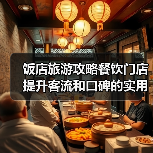 饭店旅游攻略餐饮门店提升客流和口碑的实用策略(图1)
