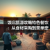 饭店旅游攻略特色餐饮：从食材采购到菜单定价的5大关键要点(图3)