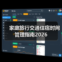 家庭旅行交通住宿时间管理指南2026 - 耀途希冀旅游网