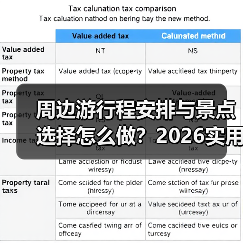 周边游行程安排与景点选择怎么做？2026实用五个方法(图2)