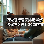 周边游行程安排与景点选择怎么做？2026实用五个方法 - 耀途希冀旅游网