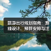 旅游出行规划指南:路线设计、预算安排与注意事项2026(图4) 旅游出行规划指南:路线设计、预算安排与注意事项2026(图4)